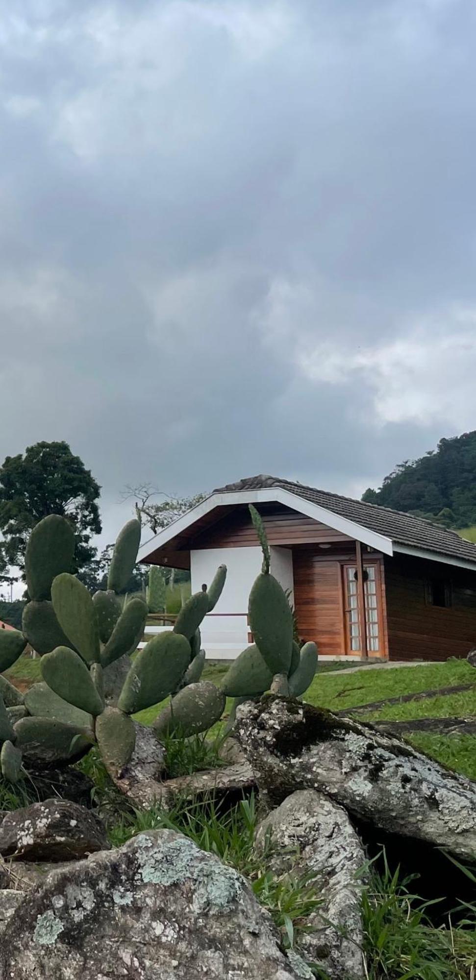Chale Amanhecer Hotell Santo Antônio do Pinhal Eksteriør bilde